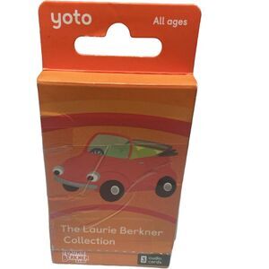 Yoto Laurie Berkner Collection 3 Audio Cards Kids Music Educational Damaged Box